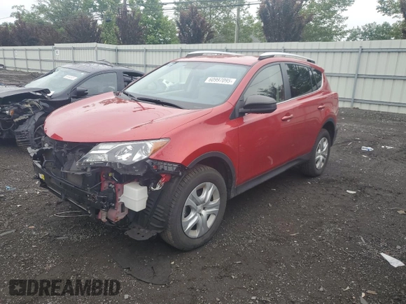 2013 Toyota RAV4 LE z VIN JTMBFREV4DD021352, wystawiony jako Copart lot #60997095 z przebiegiem 95 864 mil mil oraz Szkoda całkowita • Salvage title. Historia ofert i sprzedaży dostępna na DreamBid. Obrazek 1.