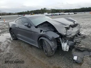 2022 Ford Mustang GT with VIN 1FA6P8CF1N5136952, listed as a Copart auction lot 53072855 with 71,665 mi miles and Salvage Title. Bid and sale history available at carsss.com. Image 4.