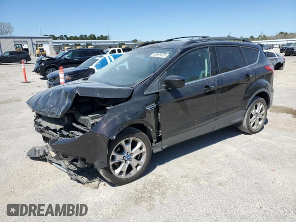 2013 Ford Escape SE with VIN 1FMCU0GX0DUB76108, listed as a Copart auction lot 50599605 with 127,383 mi miles and Salvage Title. Bid and sale history available at carsss.com. Image 1.