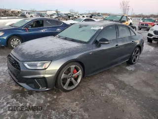 2023 Audi A4 S line Premium Plus with VIN WAUEAAF44PA035063, listed as a Copart auction lot 88431815 with 20,794 mi miles and Salvage Title. Bid and sale history available at DreamBid. Image 1.