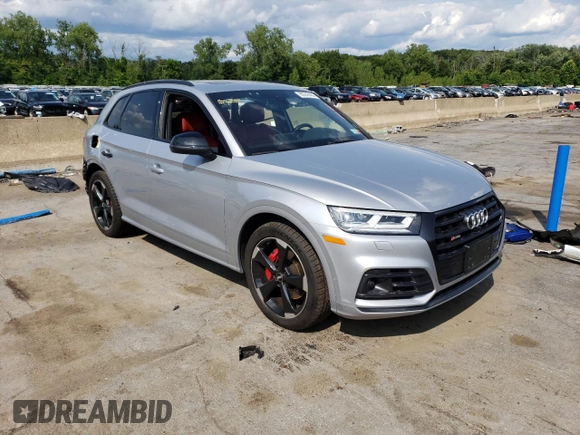 2019 Audi SQ5 Prestige with VIN WA1C4AFYXK2041080, listed as a Copart auction lot 60745403 with 51,411 mi miles. Bid and sale history available at carsss.com. Image 4.