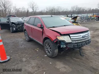 2008 Ford Edge SEL with VIN 2FMDK38C68BA61743, listed as a IAAI auction lot 41469558 with 127,241 mi miles. Bid and sale history available at carsss.com. Image 1.