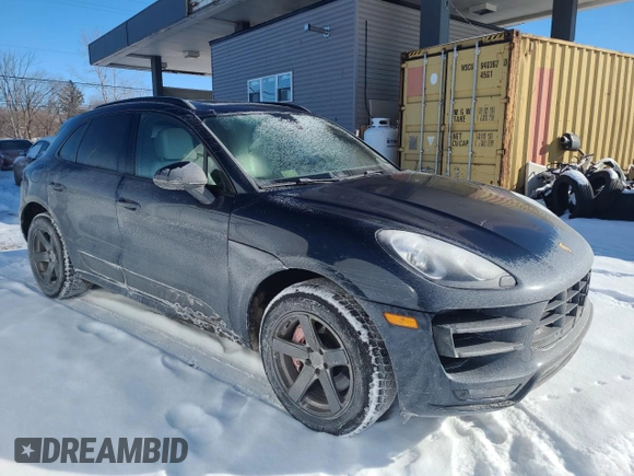 2015 Porsche Macan Turbo z VIN WP1AF2A56FLB97206, wystawiony jako Copart lot #44386585 z przebiegiem 117 376 mil mil oraz Czysty tytuł • Clean title. Historia ofert i sprzedaży dostępna na DreamBid. Obrazek 1.