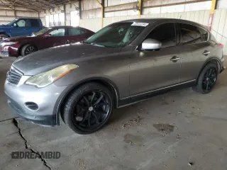 2010 Infiniti EX Journey with VIN JN1AJ0HP0AM702402, listed as a Copart auction lot 60933294 with 137,632 mi miles and Salvage Title. Bid and sale history available at DreamBid. Image 1.