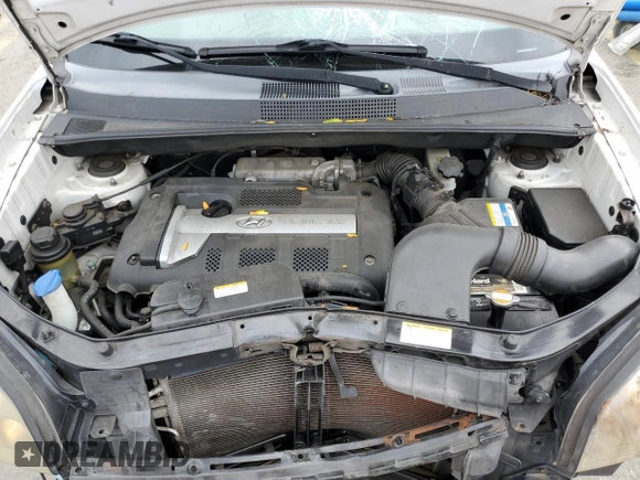 2006 Hyundai Tucson GL with VIN KM8JM12B26U351969, listed as a Copart auction lot 69653074 with 126,722 mi miles and Salvage Title. Bid and sale history available at carsss.com. Image 12.