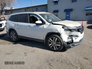 2016 Honda Pilot Touring with VIN 5FNYF6H93GB113931, listed as a Copart auction lot 88775225 with 104,820 mi miles and Salvage Title. Bid and sale history available at carsss.com. Image 4.