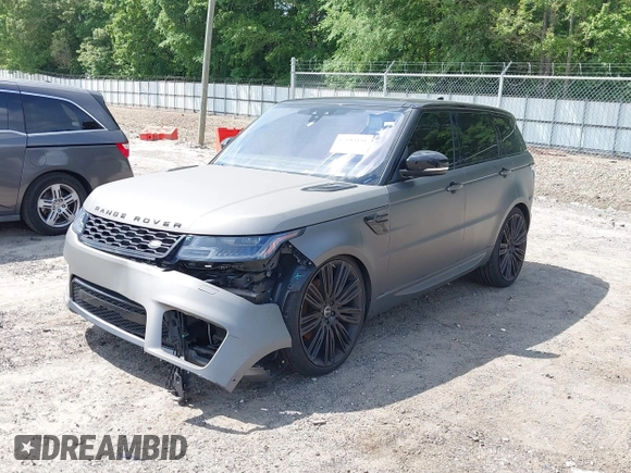 2018 Land Rover Range Rover Sport HSE Dynamic with VIN SALWV2SV8JA807970, listed as a IAAI auction lot 42183191 with 90,829 mi miles and . Bid and sale history available at DreamBid. Image 2.
