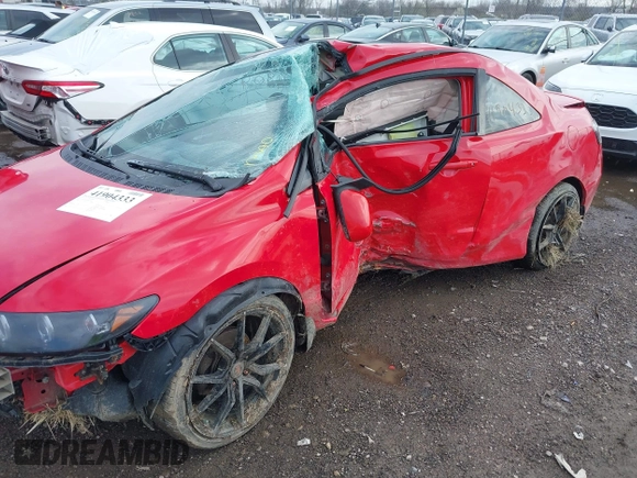 2011 Honda Civic Cpe EX with VIN 2HGFG1B8XBH516686, listed as a IAAI auction lot 41904333 with 1 mi miles. Bid and sale history available at carsss.com. Image 6.