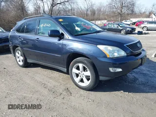 2007 Lexus RX 350 with VIN 2T2GK31U27C024050, listed as a IAAI auction lot 41525225 with 204,899 mi miles. Bid and sale history available at carsss.com. Image 1.