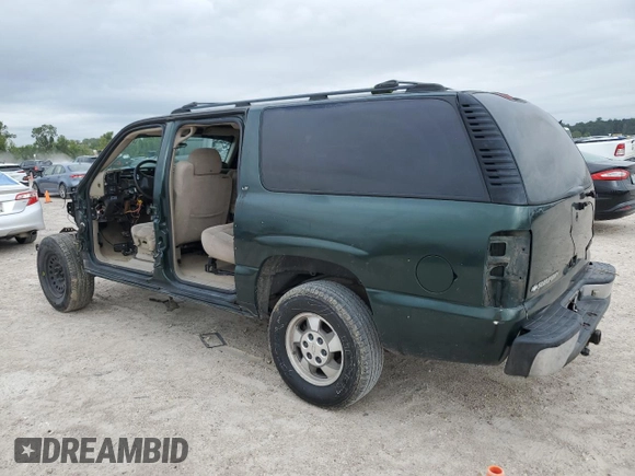 2002 Chevrolet Suburban LT with VIN 3GNEC16Z92G194431, listed as a Copart auction lot 71030364 with 0 mi miles and Non Repairable. Bid and sale history available at carsss.com. Image 2.