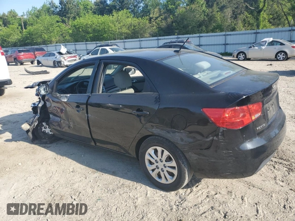 2013 Kia Forte EX with VIN KNAFU4A2XD5717940, listed as a Copart auction lot 52701814 with 185,577 mi miles and Salvage Title. Bid and sale history available at carsss.com. Image 2.