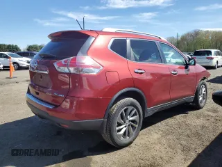 2015 Nissan Rogue SL z VIN 5N1AT2MV3FC795867, wystawiony jako Copart lot #54910715 z przebiegiem 99 328 mil mil oraz Szkoda całkowita • Salvage title. Historia ofert i sprzedaży dostępna na DreamBid. Obrazek 3.