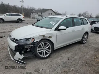 2015 Volkswagen Golf SportWagen TDI S with VIN 3VWCA7AU3FM518451, listed as a Copart auction lot 87350664 with 99,195 mi miles and Salvage Title. Bid and sale history available at carsss.com. Image 1.