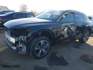 2024 Audi Q8 e-tron Premium Plus with VIN WA15AAGE4RB038515, listed as a IAAI auction lot 41135350 with 8,623 mi miles. Bid and sale history available at carsss.com. Image 2.