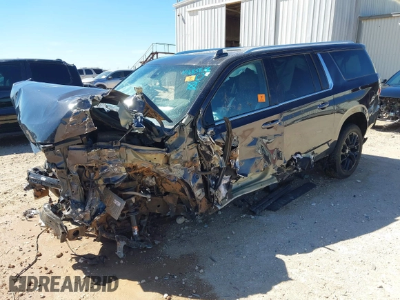 2022 Chevrolet Suburban High Country with VIN 1GNSKGKL2NR238638, listed as a IAAI auction lot 41685818 with 66,701 mi miles and . Bid and sale history available at DreamBid. Image 2.