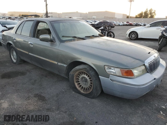 2001 Mercury Grand Marquis LS with VIN 2MEFM75W91X629780, listed as a Copart auction lot 82854204 with Not Provided miles and Clean Title. Bid and sale history available at DreamBid. Image 4.