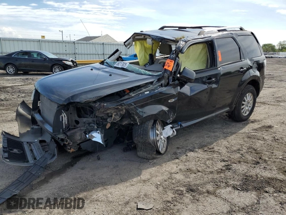 2009 Mercury Mariner Premier с VIN 4M2CU97G69KJ04108, выставлен на аукционе Copart как лот 56217925 с пробегом Не указан миль и Списание • Salvage title. История ставок и продаж доступна на DreamBid. Изображение 1.