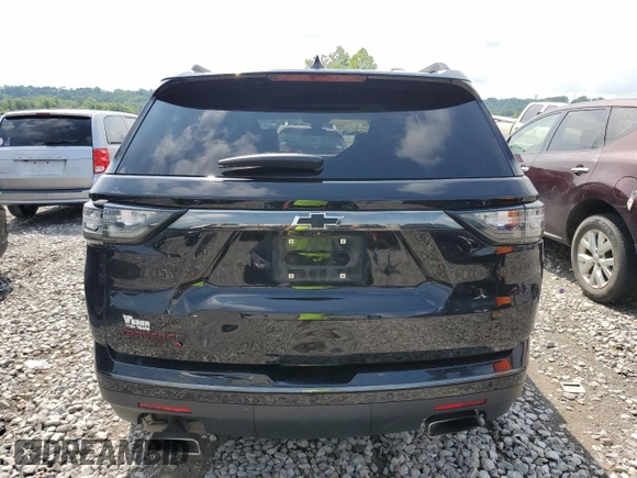 2018 Chevrolet Traverse Premier with VIN 1GNERKKW0JJ177109, listed as a Copart auction lot 61744104 with 135,533 mi miles and Salvage Title. Bid and sale history available at carsss.com. Image 6.