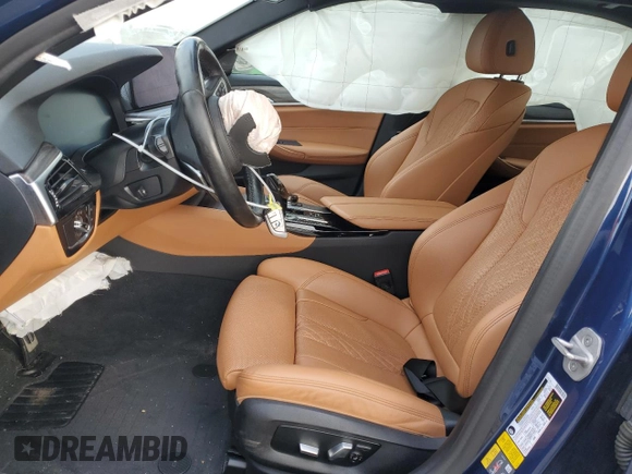 2021 BMW 5 Series 530e with VIN WBA13AG00MCF76425, listed as a Copart auction lot 43806474 with Not Provided miles and . Bid and sale history available at DreamBid. Image 7.