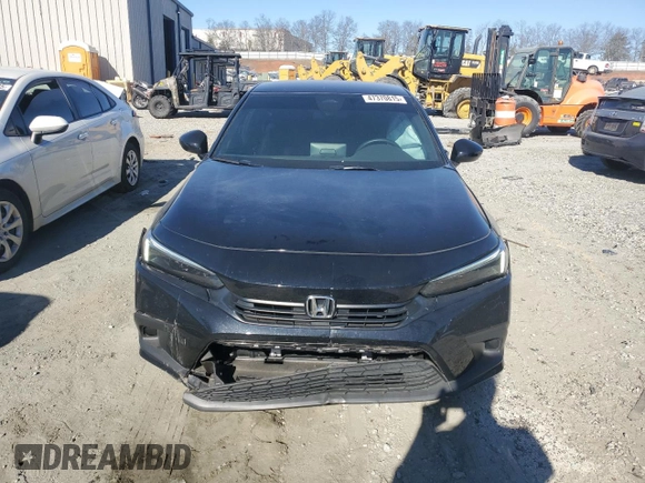 2023 Honda Civic Sedan Sport with VIN 2HGFE2F50PH570890, listed as a Copart auction lot 47370815 with 22,003 mi miles and Salvage Title. Bid and sale history available at carsss.com. Image 5.