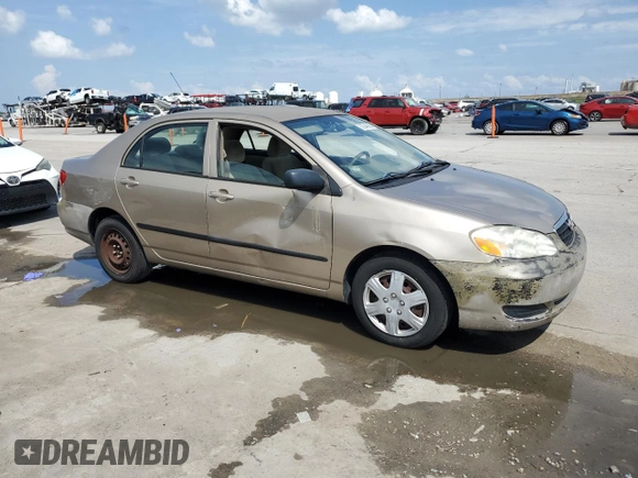 2006 Toyota Corolla CE with VIN 1NXBR32E96Z598384, listed as a Copart auction lot 58246905 with 199,997 mi miles and Salvage title. Bid and sale history available at DreamBid. Image 4.