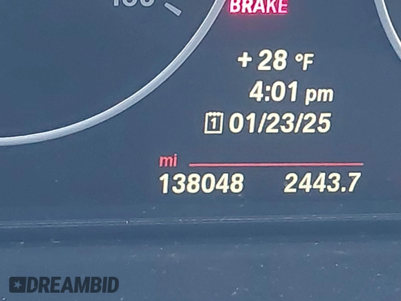 2014 BMW 3 Series 328i xDrive with VIN WBA3B5G51ENS08918, listed as a IAAI auction lot 41406534 with 138,048 mi miles. Bid and sale history available at carsss.com. Image 15.