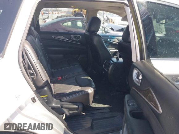 2015 Infiniti QX60 with VIN 5N1AL0MN7FC510527, listed as a IAAI auction lot 41791053 with 256,246 mi miles. Bid and sale history available at carsss.com. Image 8.