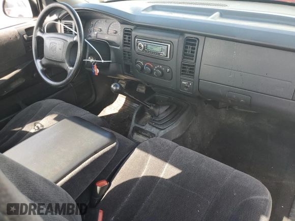 2001 Dodge Dakota with VIN 1B7FL26X91S132570, listed as a Copart auction lot 72270094 with 118,842 mi miles and Salvage Title. Bid and sale history available at carsss.com. Image 8.
