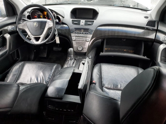 2008 Acura MDX Tech Pkg with VIN 2HNYD28388H512155, listed as a Copart auction lot 80867464 with 142,734 mi miles and Salvage Title. Bid and sale history available at carsss.com. Image 8.