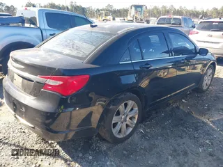2012 Chrysler 200 Touring with VIN 1C3CCBBB7CN158328, listed as a IAAI auction lot 41732281 with 216,419 mi miles. Bid and sale history available at carsss.com. Image 4.