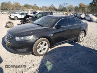 2015 Ford Taurus SEL with VIN 1FAHP2E90FG148821, listed as a Copart auction lot 77557384 with 141,514 mi miles and Salvage Title. Bid and sale history available at DreamBid. Image 1.