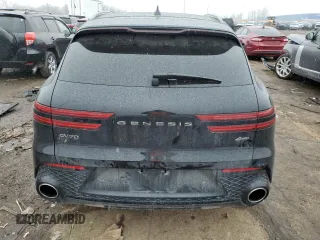 2024 Genesis GV70 2.5T with VIN 5NMMADTBXRH010177, listed as a Copart auction lot 48412575 with 18,877 mi miles and Salvage title. Bid and sale history available at DreamBid. Image 6.