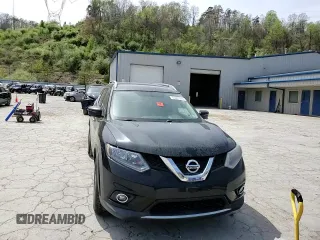 2016 Nissan Rogue SV with VIN KNMAT2MVXGP647312, listed as a Copart auction lot 53097615 with 129,399 mi miles and Salvage Title. Bid and sale history available at DreamBid. Image 12.
