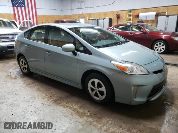 2012 Toyota Prius One with VIN JTDKN3DU1C1550265, listed as a Copart auction lot 52774195 with 193,249 mi miles and Clean Title. Bid and sale history available at carsss.com. Image 4.