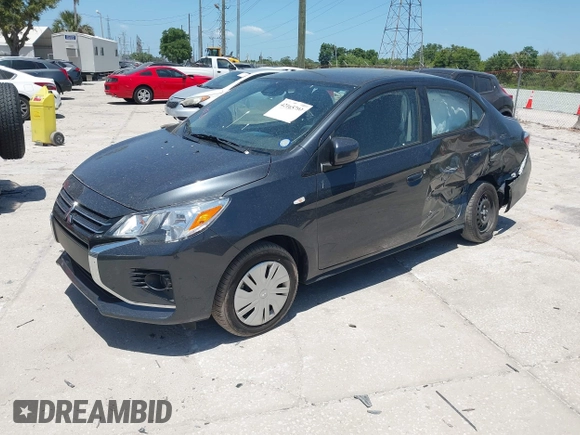 2024 Mitsubishi Mirage ES z VIN ML32FUFJ7RHF11224, wystawiony jako IAAI lot #42165793 z przebiegiem 6726 mil mil oraz . Historia ofert i sprzedaży dostępna na DreamBid. Obrazek 17.