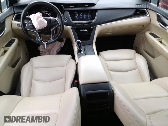 2019 Cadillac XT5 FWD with VIN 1GYKNARS8KZ253290, listed as a Copart auction lot 54786695 with 109,405 mi miles and Clean title. Bid and sale history available at DreamBid. Image 8.