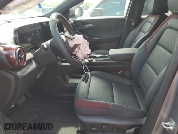2025 Chevrolet Equinox FWD RS with VIN 3GNAXLEG8SL152533, listed as a Copart auction lot 51916695 with 2,697 mi miles and Salvage title. Bid and sale history available at DreamBid. Image 7.
