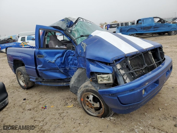 1996 Dodge Ram 1500 with VIN 1B7HC16ZXTS716337, listed as a Copart auction lot 85169494 with 109,876 mi miles and Salvage Title. Bid and sale history available at carsss.com. Image 4.
