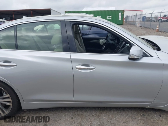 2020 Infiniti Q50 Luxe with VIN JN1EV7AP6LM200022, listed as a IAAI auction lot 41943630 with 44,819 mi miles and . Bid and sale history available at DreamBid. Image 13.