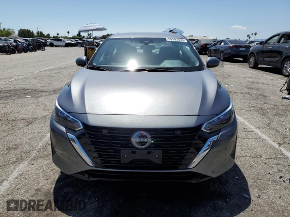 2024 Nissan Sentra S with VIN 3N1AB8BV1RY289613, listed as a Copart auction lot 59392035 with 20,298 mi miles and Salvage title. Bid and sale history available at DreamBid. Image 5.