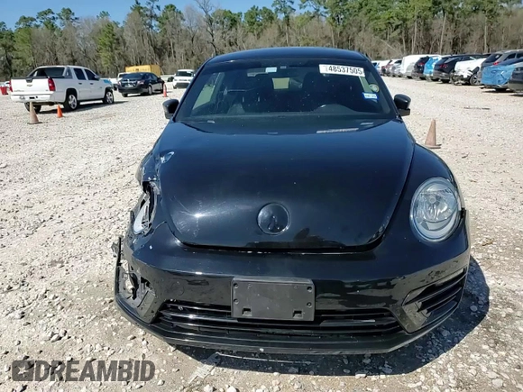 2017 Volkswagen Beetle Fleet with VIN 3VWF17AT0HM615601, listed as a Copart auction lot 48537505 with 97,363 mi miles and Salvage title. Bid and sale history available at DreamBid. Image 13.