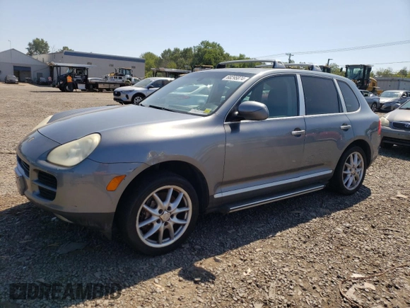 2004 Porsche Cayenne S with VIN WP1AB29P04LA75827, listed as a Copart auction lot 68295874 with 154,492 mi miles and Salvage Title. Bid and sale history available at carsss.com. Image 1.