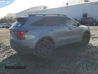 2023 Kia Sorento X-Line S with VIN 5XYRLDLCXPG189093, listed as a Copart auction lot 42477735 with 60,702 mi miles and Salvage Title. Bid and sale history available at DreamBid. Image 3.