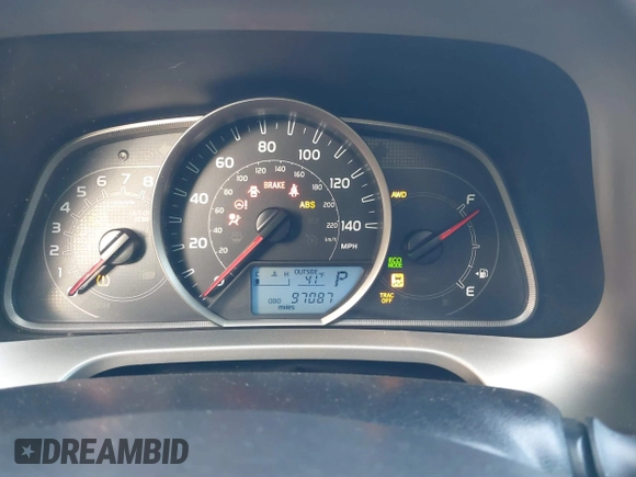 2013 Toyota RAV4 XLE with VIN 2T3RFREV1DW030205, listed as a IAAI auction lot 41470204 with 97,087 mi miles. Bid and sale history available at carsss.com. Image 7.