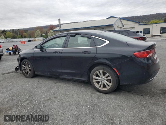2015 Chrysler 200 Limited with VIN 1C3CCCAB9FN697612, listed as a Copart auction lot 53853535 with 143,761 mi miles and Salvage Title. Bid and sale history available at DreamBid. Image 2.