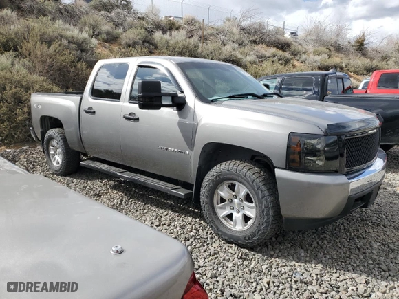 2007 Chevrolet Silverado 1500 LTZ with VIN 2GCEK13MX71542984, listed as a Copart auction lot 51548115 with 189,169 mi miles and Salvage Title. Bid and sale history available at carsss.com. Image 4.
