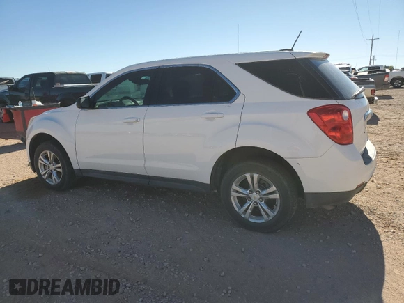 2015 Chevrolet Equinox LS with VIN 2GNALAEK8F6256695, listed as a Copart auction lot 87876095 with Not Provided miles and Salvage Title. Bid and sale history available at DreamBid. Image 2.