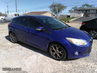 2013 Ford Focus SE with VIN 1FADP3K25DL136163, listed as a IAAI auction lot 41994926 with 172,576 mi miles. Bid and sale history available at carsss.com. Image 1.