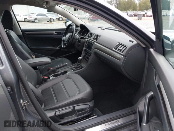 2017 Volkswagen Passat SE with VIN 1VWGT7A36HC063747, listed as a IAAI auction lot 42830924 with 85,120 mi miles and . Bid and sale history available at DreamBid. Image 5.