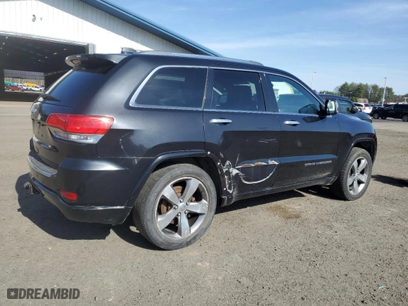 2014 Jeep Grand Cherokee Overland with VIN 1C4RJFCT8EC441619, listed as a Copart auction lot 53292505 with 139,267 mi miles and Clean Title. Bid and sale history available at carsss.com. Image 3.